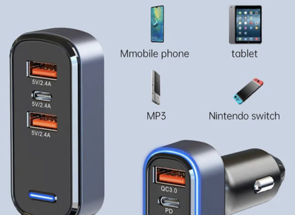 Keep Your Devices Powered Up While Driving with This 6-Port Complete Car Charger