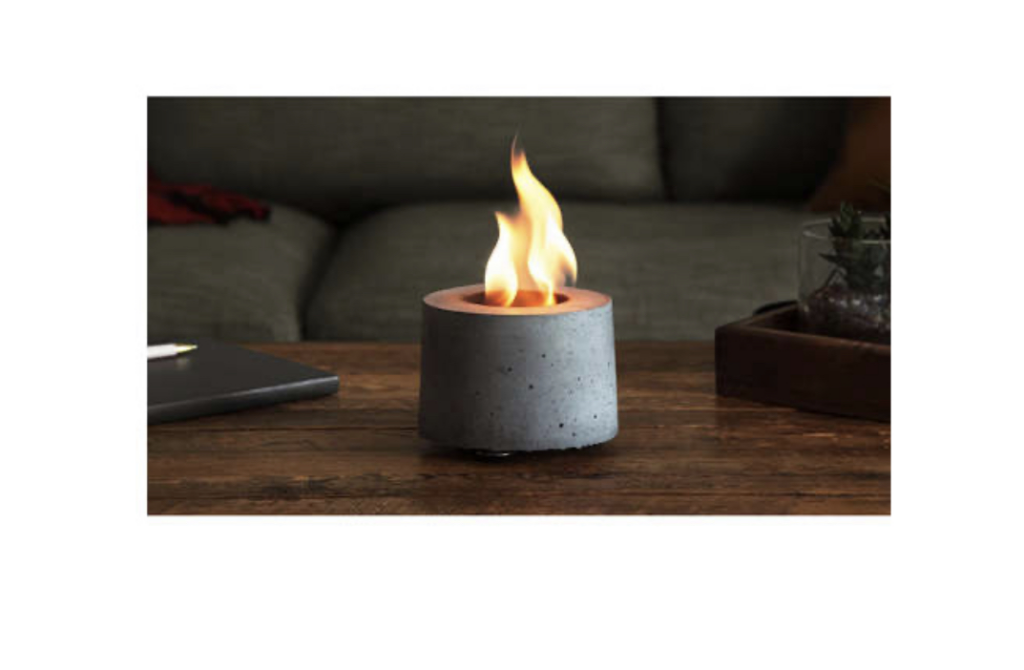 Add Coziness to Your Home with a Cement Tabletop Fire Pit