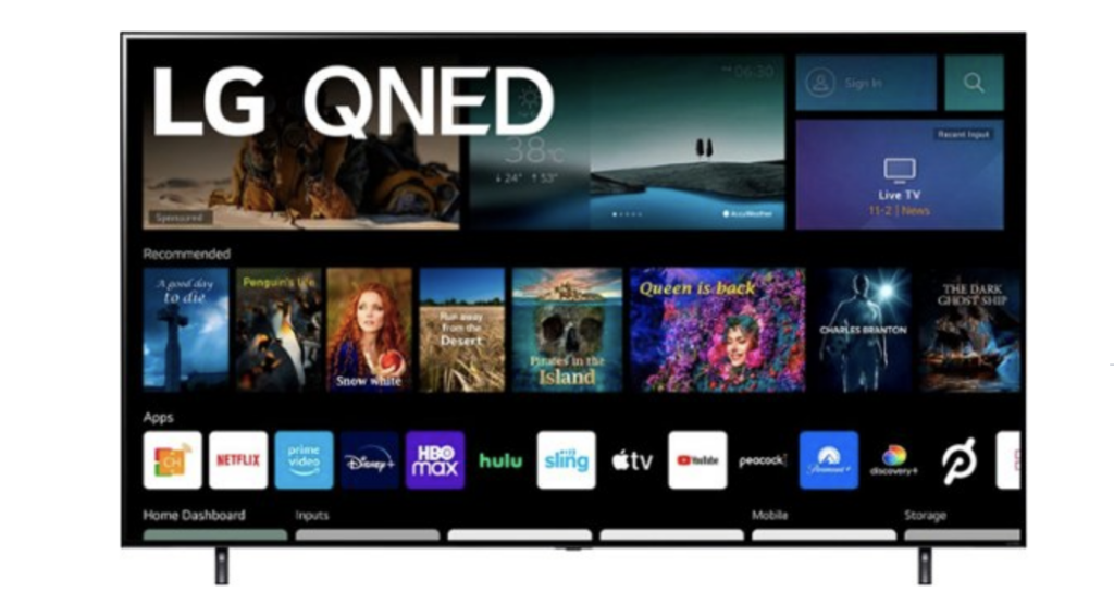 LG – 75″ Class 80 Series QNED 4K UHD Smart webOS TV: The Future of Home Entertainment