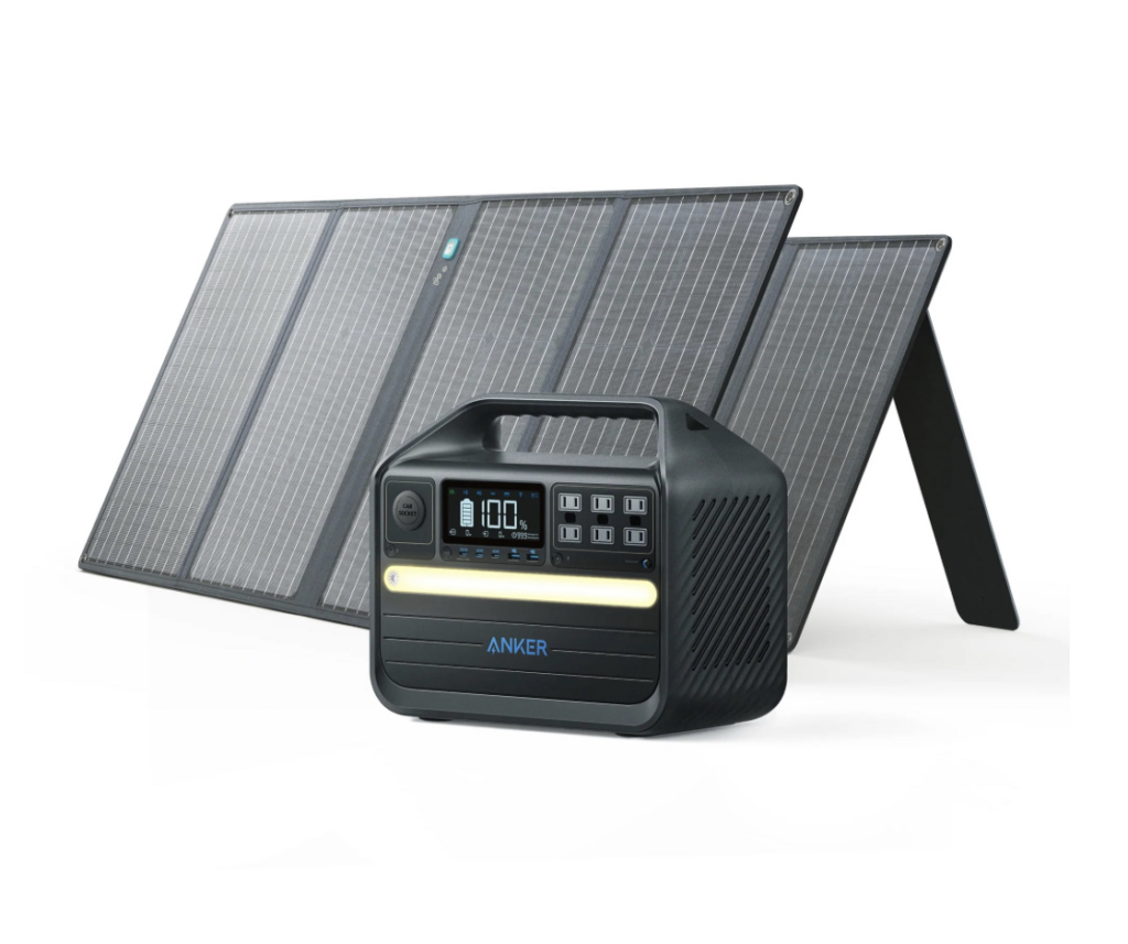 Anker 555 Solar Generator (PowerHouse 1024Wh with Solar Panels 200W) – Your Ultimate Outdoor Power Solution