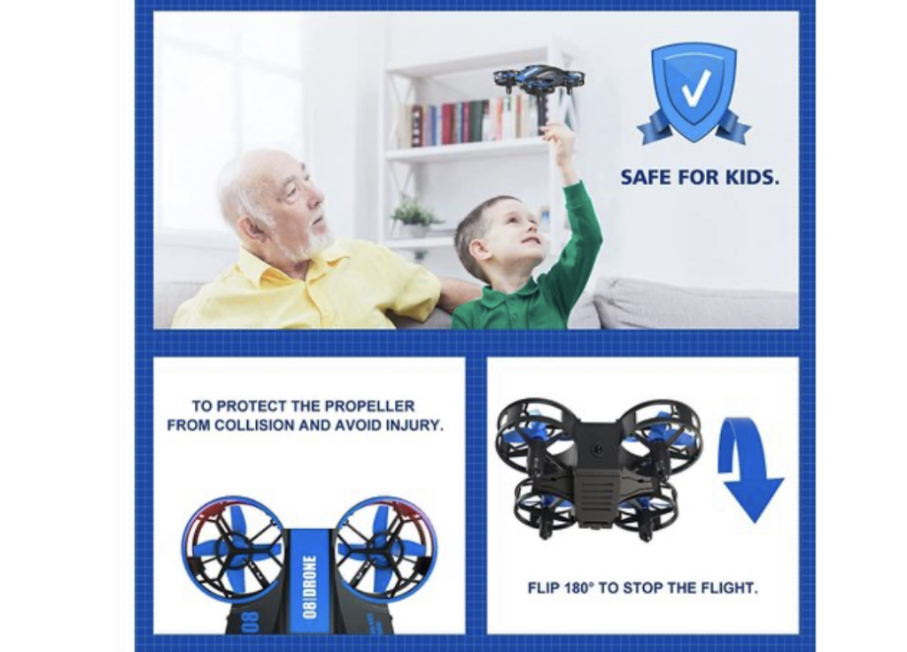 TopSpeedDrones: The Ultimate Mini RC Quadcopter for Kids with 3 Batteries, Hold Height, 3D Flip