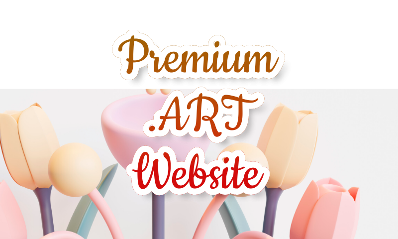 Premium .ART Domain Name with Website Builder $499.00