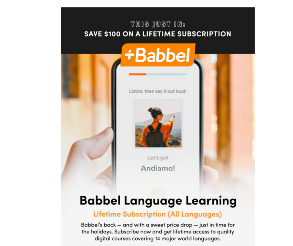 Master up to 14 Languages With a Lifetime Subscription to Babbel at Half the Original Price