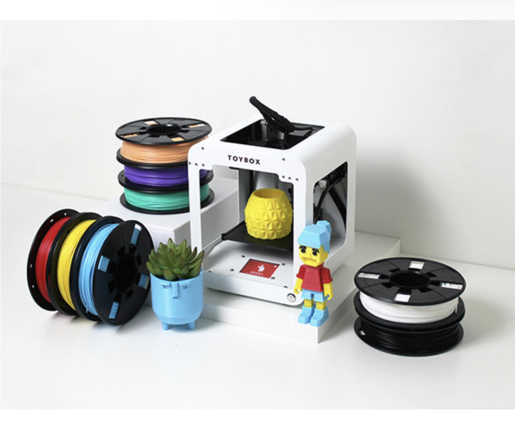 20% Off Toybox 3D Printer Deluxe Bundle with 8 Printer Food Colors $350