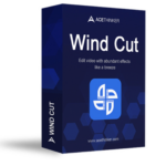 Wind Cut Video Editor for Mac, MacBook Lifetime Use License (1/2) Price of Original