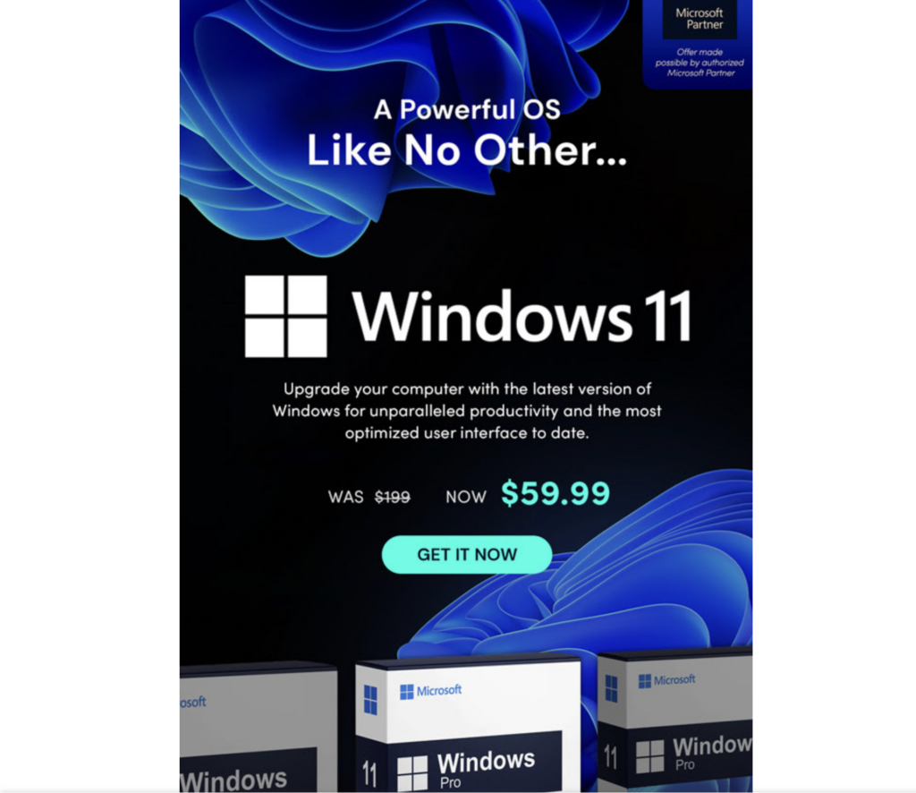 Windows 11 Pro for Your Custom-Built PC at an Affordable Price of $60