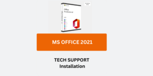 Microsoft Office Pro 2021 for Windows: Lifetime License + Includes Tech Support Installation