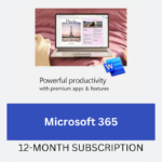 Microsoft 365: Elevate Your Productivity with a 12-Month Subscription